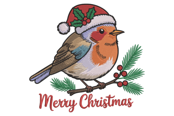 Bird with Santa Hat: A Designer’s Stitch Test Review