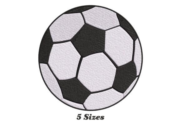 Charming Soccer Ball Embroidery for Holiday Gifts