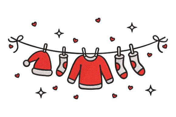 Christmas Clothesline: A Merch Design Review