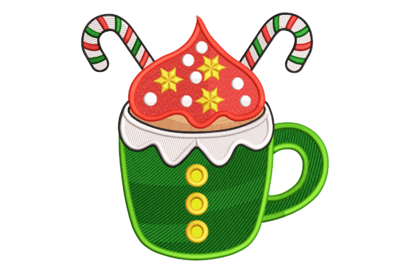 Christmas Mug: An Embroidery Design Review