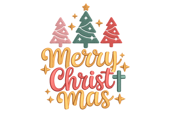 Christmas Tree Lettering: A Festive and Modern Design