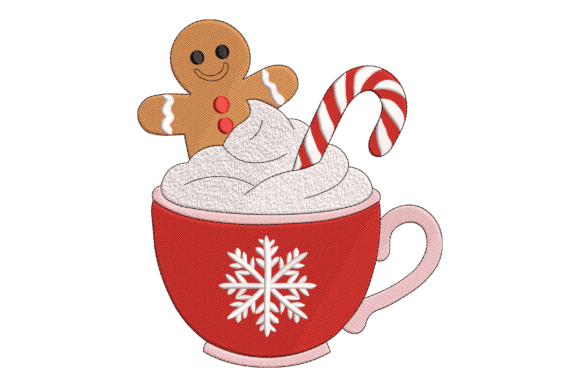 Cookie Candy Cane: Embroidery Design Review