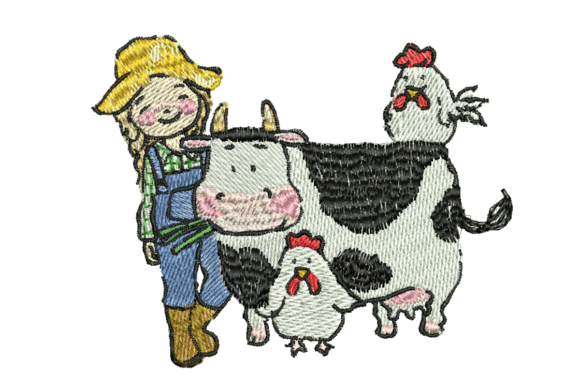 Cowgirl Embroidery: A Charming Addition to Any Sweatshirt