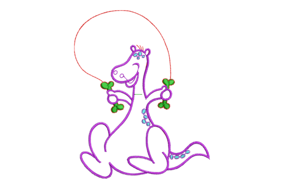 Cute Cartoon Dinosaur Jump Rope Review