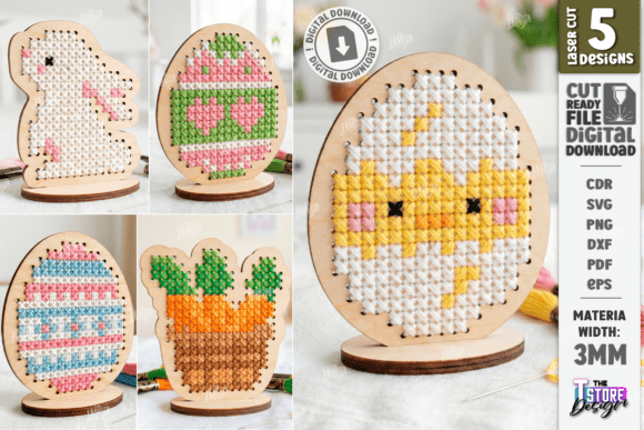Easter Cross Stitch Laser Cut Bundle Review