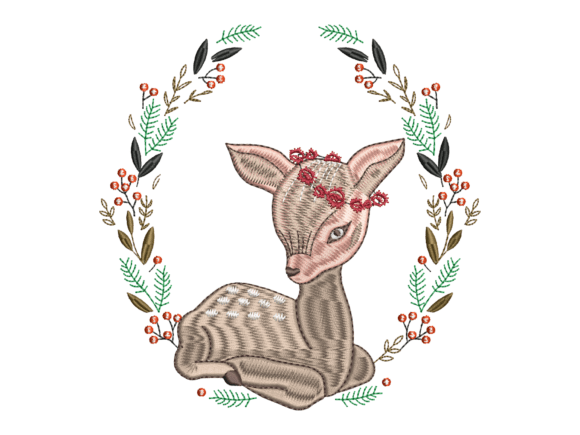 Floral Baby Deer Wreath: A Designer's Review