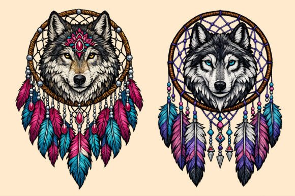 Review: Mandala Wolf Face Embroidery Design
