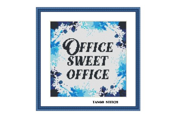 Review: Office Sweet Office Cross Stitch Pattern