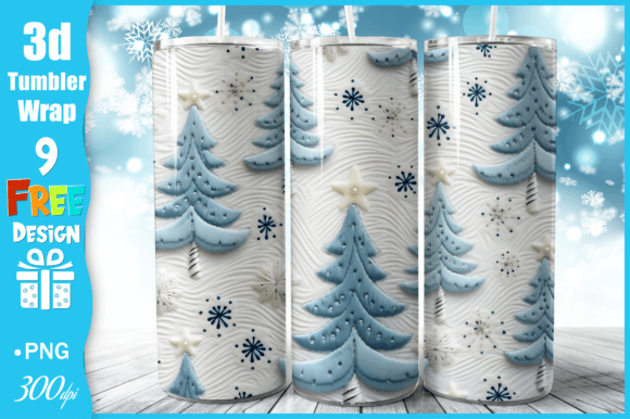 Reviewing 3D Embroidery Christmas Tree Tumbler