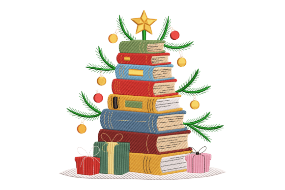 Stacked Books Christmas: A Designer Review