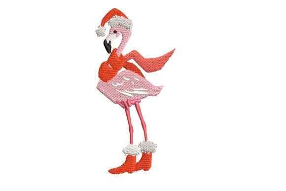 Winter Christmas Flamingo Bird Review